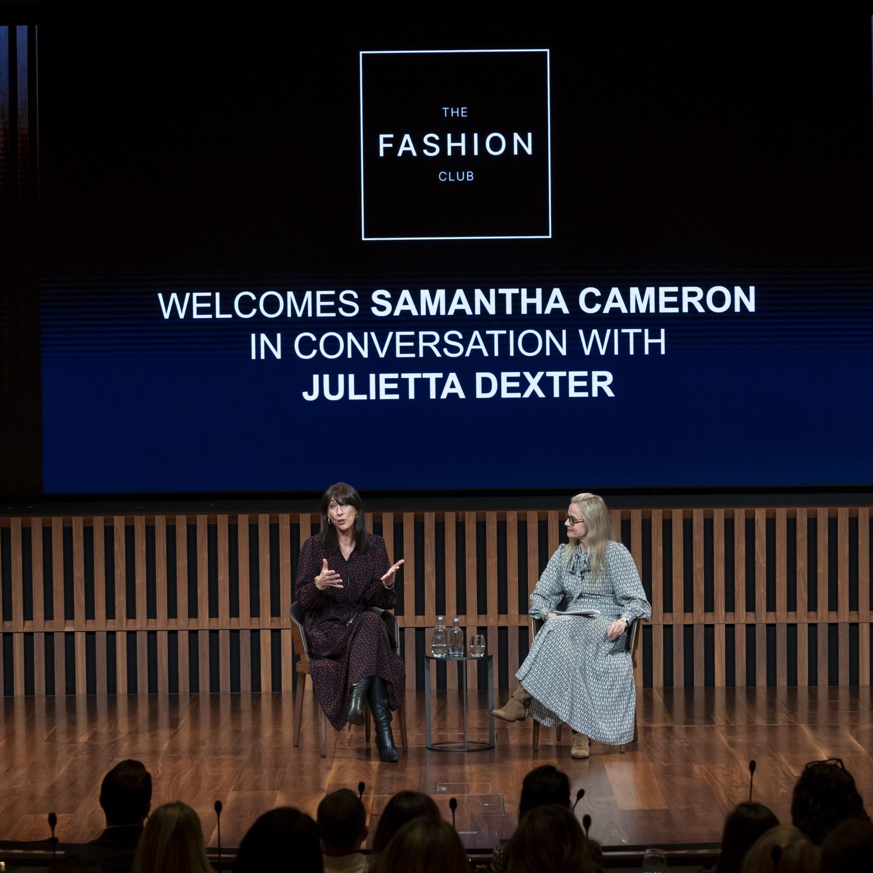 The Fashion Club in conversation with Samantha Cameron image